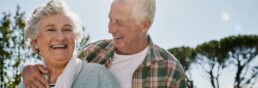 CF Later Life Lending Image | image of an elderly couple embracing and smiling
