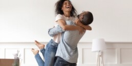 CF Mortgages Image | image of a young couple excited and smiling